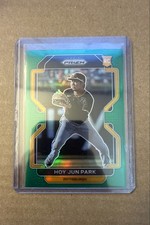 2022 Panini Prizm - Hoy Park #3 Green Prizm (RC)