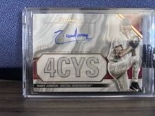 2022 Topps Luminaries Masters of the Mound Auto 8/10 Randy Johnson 4CYS MOM-RJ