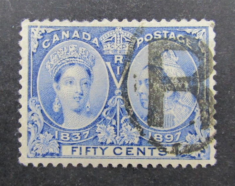 nystamps Canada Stamp # 60 Used UN$250 VF      L24x108