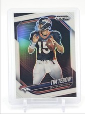 TIM TEBOW 2025 PANINI PRIZM BLACK WHITE BRONCOS NO. 54 /175 Q4856