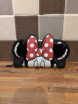 LOUNGEFLY DISNEY MICKEY/MINNIE MOUSE HELIUM BALLON GELDBÖRSE SEHR GUTER ZUSTAND.