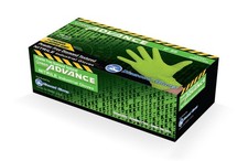 Disposable Green Nitrile Gloves 8mil Diamond ...