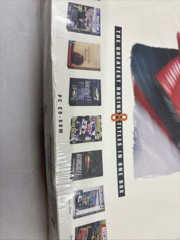 Racings Greatest Thrills - PC Big Box Computer Game factory Sealed 1995 Vintage - Image 3 of 4