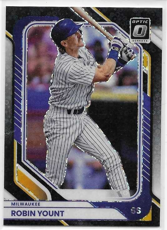 2026 Donruss Optic Black Circles Prizm Robin Yount Brewers H.O.F. SS #69