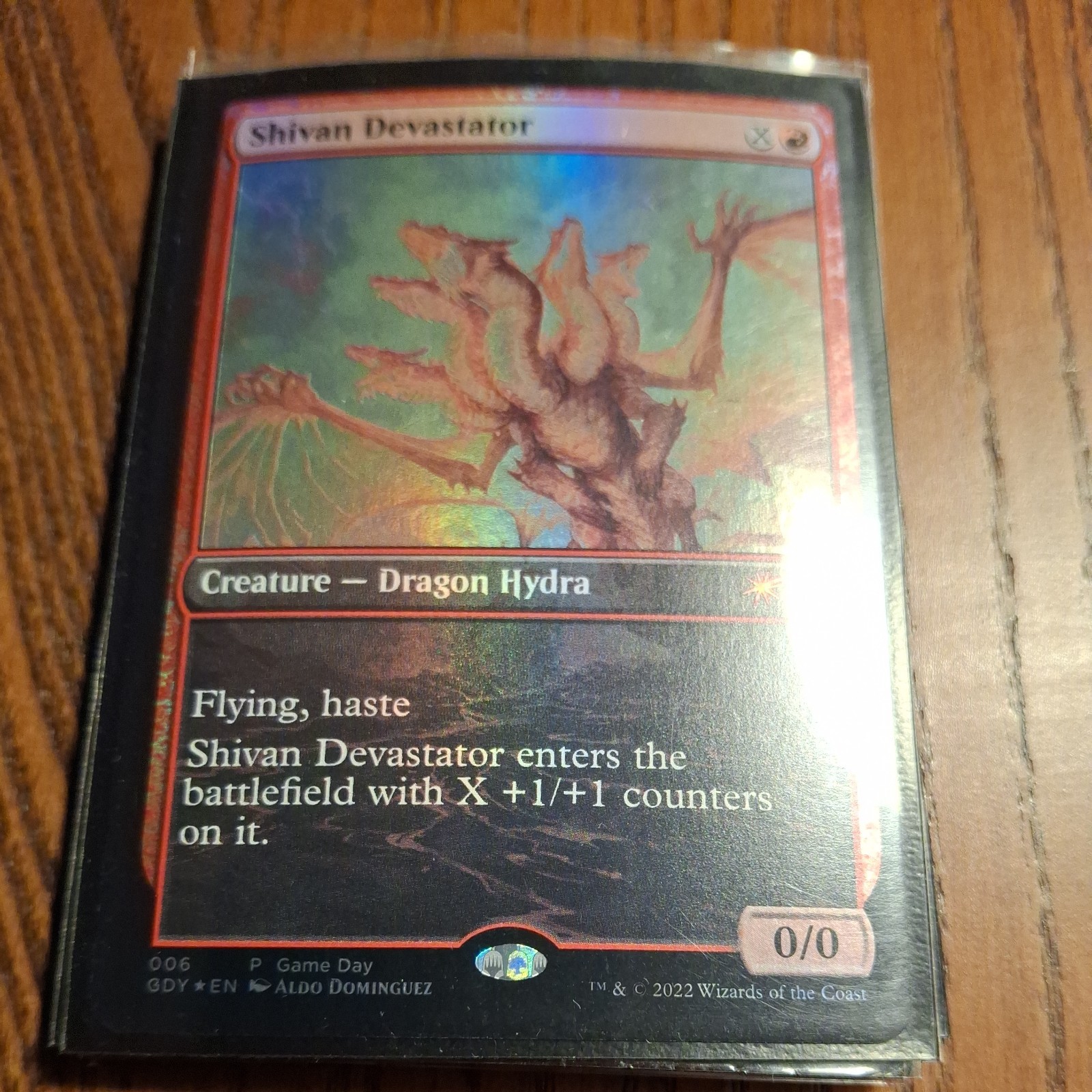  Shivan Devastator - Foil - Game Day Promo