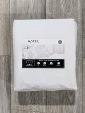 Hotel Signature Sateen 800 Thread Count Cotton 6-Piece Sheet Set Queen White NEW