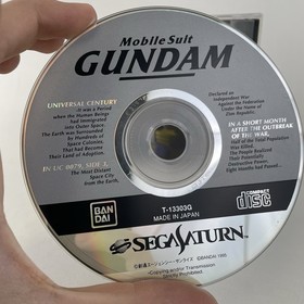🔥Mobile Suit Gundam (Sega Saturn, 1995) Japan Import US SELLER🔥