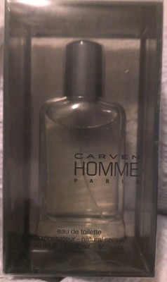  CARVEN HOMME PARIS Spray NEW SEALED BOX Carvin Home 50 ml.