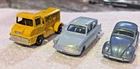 Vintage Lesney Matchbox 25 Volkswagen Sedan Toy Car & Two Other Lesney Vehicles.