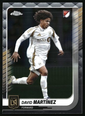 2025 Topps Chrome MLS David Martínez #75