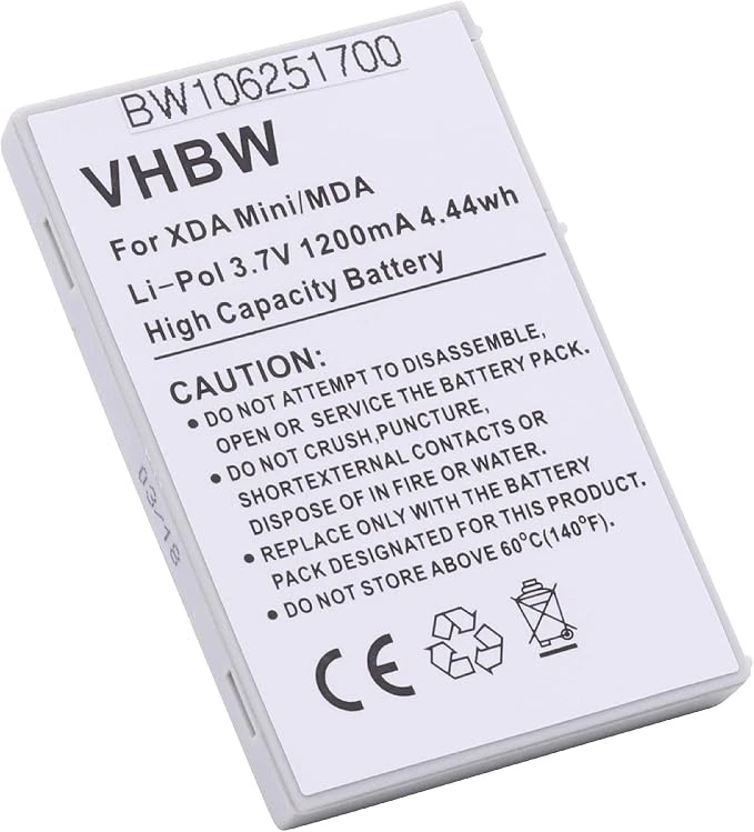Batterie Li-Polymer pour HP IPAQ bw106251700 - Photo 1/1