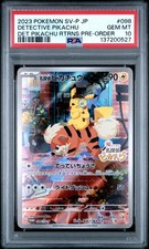 Detective Pikachu - 098/SV-P 098/SV-P Sv-P Promotional Cards Holo