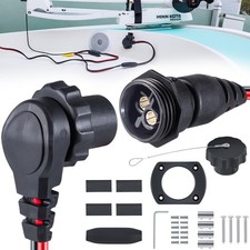 1865120 MKR-28 Trolling Motor Plug and Receptacle For Minn Kota Freshwater an...