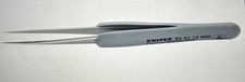 Knipex Stainless Needle Point Tips Precision Tweezers 3 1/2" 92 21 12 ESD