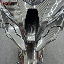 For 2020-2025 BMW S1000XR 100% Carbon Fiber Upper Front Fairing Panel Cowling