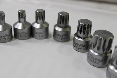 9pc Blue Point Tools 3/8 Drive Metric Triple Square Stubby Socket