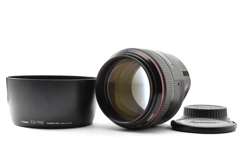 [Near Mint w/Hood] Canon EF 85mm f/1.2 L USM AF Portrait Prime Lens From JAPAN