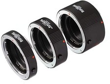 Foto4easy Macro AF Auto Focus Automatic Extension Tube Ring 13mm 20mm Black