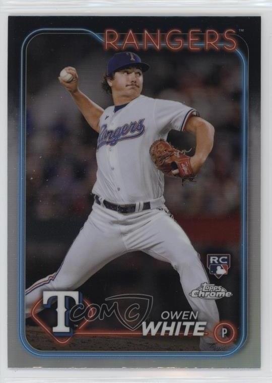 2024 Topps Chrome Refractor Owen White #211 19yg