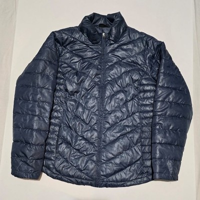 Janina Ladies Blue Puffer Jacket Size 14
