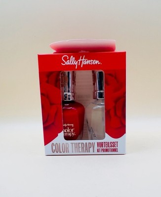 Sally Hansen Vorteilsset Color Therapy Top Coat +Farbe 340 Red-iance *NEU*