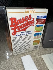 Bases Loaded - Nintendo NES Video Game 1988 - Complete In Box CIB