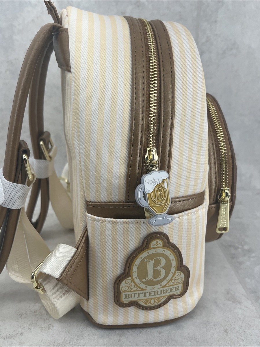 Harry Potter Butter Beer Barrel Scented Mini Loungefly Backpack: NWT Harry Potter Butterbeer Barrel Scented Mini Backpack | Loungefly main image 4