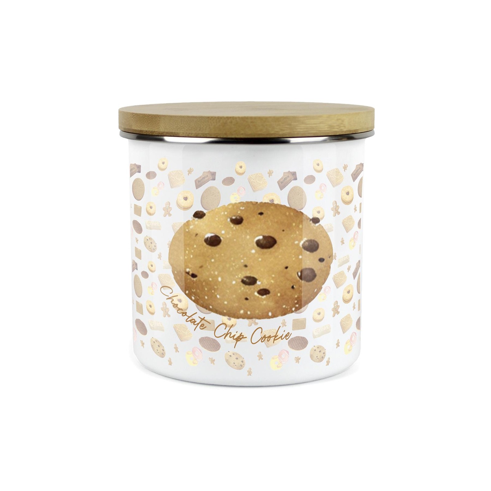 Chocolate Chip Cookie Storage Canister - Novelty Cookie Jar Kitchen Gifts