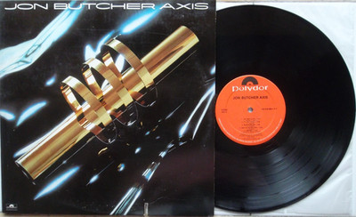 Jon Butcher Axis [Self-Titled] (Vinyl LP, 1983, Polydor 422-810 059) NM/VG