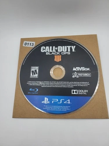 Activision Call of Duty: Black Ops 4 PS4 Disc Only NO Usps TRACKING