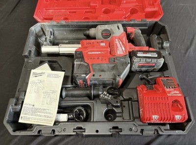 Milwaukee 2912-20 M18 Fuel 1-1/8'' SDS Plus Rotary Hammer & Dust Extractor Kit
