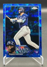 2023 Topps Chrome Sapphire Edition - Isaac Paredes #621 - Tampa Bay Rays