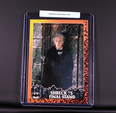VINTAGE EX: Batman Returns: 1992 Topps: Shreck's Final Stand (#84)