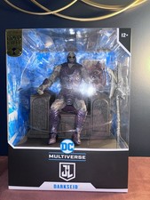 New  McFarlane Toys DC Multiverse Darkseid with Armor and Throne GOLD LABEL