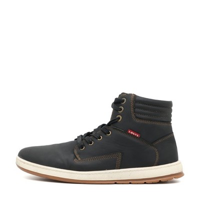 Levi's Herren 51927801A-MENS Sneaker Schwarz Synthetik High-Top Footwear EU 44