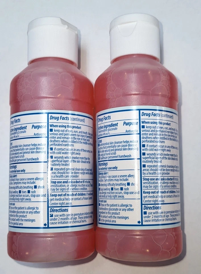 Mölnlycke Hibiclens antiseptischer Hautreiniger, 4 fl oz, (2er Pack) - Bild 2 von 2