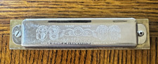 Vintage 364/24 M. Hohner Marine Band Key of C Harmonica / 12 Holes Red Board