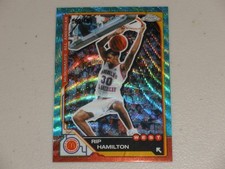 2025 Topps Chrome McDonald�s Aqua Wave Refractor #81 Rip Hamilton 089/199