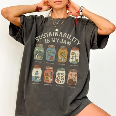 Eco Friendly Sustainable Environmental Planet Lover Comfort Tee