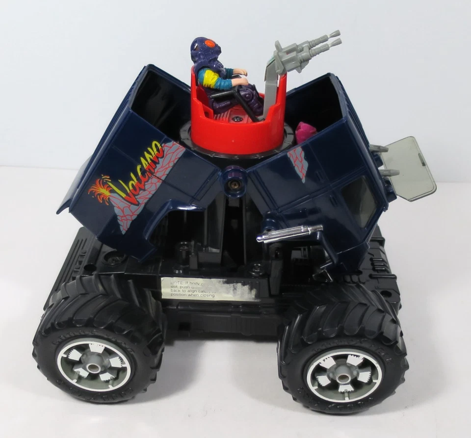 Máscara Kenner Volcano Monster Van techo corredizo roto de colección 86 funcionando completa leer plz Foto 4 de 4