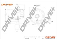 Dr!Ve+ DP1110.13.0266 Kraftstofffilter Kraftstoffilter FüR Land Rover