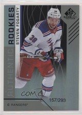 2018 Upper Deck SP Game Used Authentic Rookies Rainbow /293 Steven Fogarty fm0