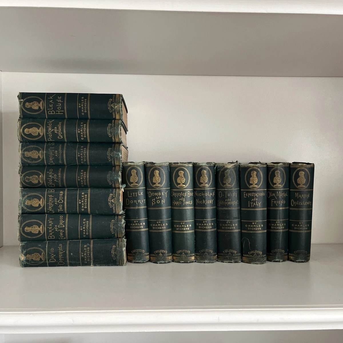 Charles Dickens Illustrated Sets Antiquarian & Collectible Books