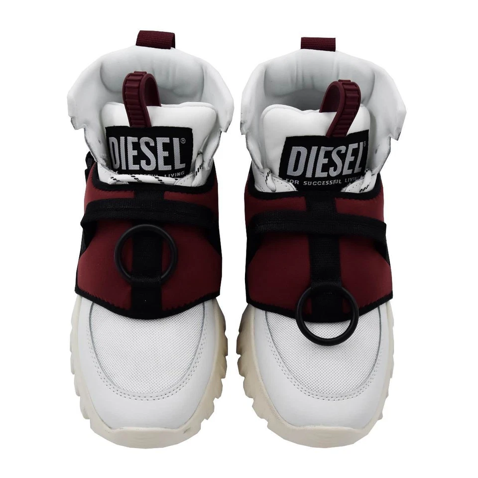 Botas DIESEL Cuero Blanco Pl S-SHARQUEZ MEDIO BLANCO Hombre Foto 3 de 4