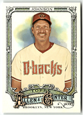 2025 Topps Allen & Ginter No. 4 Randy Johnson