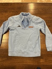 Vineyard Vines Quarter Zip Pullover Sweatshirt Kids Medium 12-14 Blue Cotton