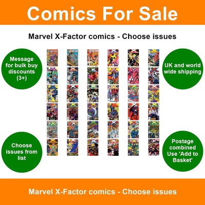 Marvel X-Factor Comics - Ausgaben aussuchen