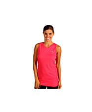 adidas CLIMALITE Ultimate V-Neck Tank Top Sleeveless Tee Super Pink Logo Size M