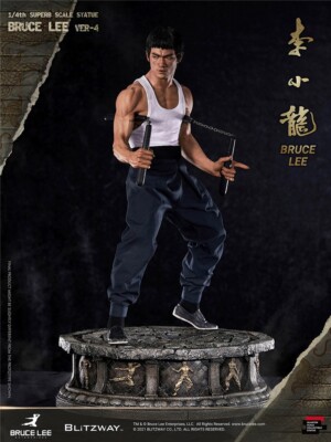 Blitzway BW-SS-20901 1/4 ブルース・リー 1/4スケール Blitzway 1/4 BW-SS-20901 Bruce Lee Statue Fourth Edition Model