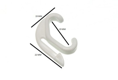 Curtain Rod Rail Track Glide Glider Hooks Fits Swish Valance Pack Of 500